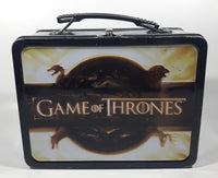 2013 HBO Game Of Thrones Embossed Tin Metal Lunch Box