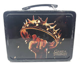 2013 HBO Game Of Thrones Embossed Tin Metal Lunch Box