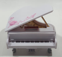 Rare 2002 Sanrio Hello Kitty Little Berry Collection Grand Piano with Bench and Felt Sash Toy Dollhouse Furniture