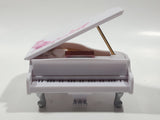 Rare 2002 Sanrio Hello Kitty Little Berry Collection Grand Piano with Bench and Felt Sash Toy Dollhouse Furniture