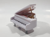 Rare 2002 Sanrio Hello Kitty Little Berry Collection Grand Piano with Bench and Felt Sash Toy Dollhouse Furniture