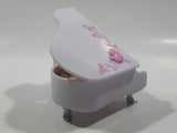 Rare 2002 Sanrio Hello Kitty Little Berry Collection Grand Piano with Bench and Felt Sash Toy Dollhouse Furniture