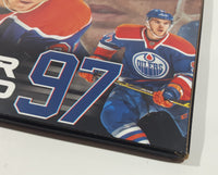 NHLPA NHL Edmonton Oilers #97 Connor McDavid 8 3/8" x 14" Hardboard Wood Wall Plaque