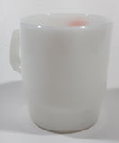Vintage Anchor Hocking Fire King McDonald's "Good Morning Canada" White Milk Glass Coffee Mug Cup