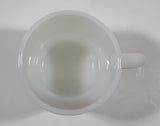 Vintage Anchor Hocking Fire King McDonald's "Good Morning Canada" White Milk Glass Coffee Mug Cup