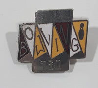 750 Bowling Award Enamel Metal Lapel Pin