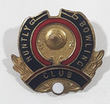 Huntly Bowling Club Enamel Metal Lapel Pin