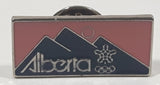 1988 Calgary Winter Olympics Alberta Enamel Metal Lapel Pin