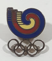 1988 Seoul Olympics Enamel Metal Lapel Pin