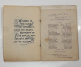 Antique 1911 - 1912 Public School District No. 46 Ross Township Roseau County Minnesota Souvenir School Year Book