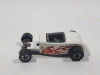 Vintage 1981 Hot Wheels Street Rodder White Die Cast Toy Car Vehicle