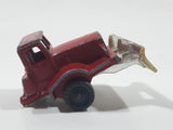 Vintage Husky Aveling Barford Dump Truck Snow Plow Die Cast Toy Car Vehicle FOR PARTS