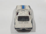 Vintage 1965 Lesney Matchbox Series No. 41 Ford G.T. White Die Cast Toy Race Car Vehicle