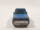 Vintage Husky Ford F350 Tow Truck Blue Die Cast Toy Car Vehicle Made in Gt. Britain