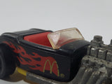 1994 Hot Wheels Roadster Flame Rider Black Die Cast Toy Hot Rod Car Vehicle McDonald's Happy Meal