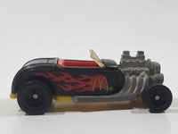 1994 Hot Wheels Roadster Flame Rider Black Die Cast Toy Hot Rod Car Vehicle McDonald's Happy Meal