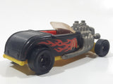 1994 Hot Wheels Roadster Flame Rider Black Die Cast Toy Hot Rod Car Vehicle McDonald's Happy Meal