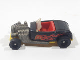 1994 Hot Wheels Roadster Flame Rider Black Die Cast Toy Hot Rod Car Vehicle McDonald's Happy Meal