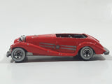 1983 Hot Wheels Mercedes 540K Red Die Cast Toy Classic Car Vehicle