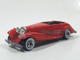 1983 Hot Wheels Mercedes 540K Red Die Cast Toy Classic Car Vehicle