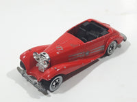 1983 Hot Wheels Mercedes 540K Red Die Cast Toy Classic Car Vehicle