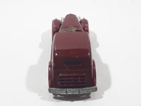 1983 Hot Wheels '35 Classic Caddy Cadillac Maroon Die Cast Toy Car Vehicle