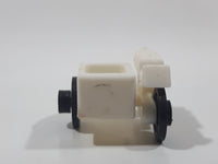 Motorcycle with Side Car White Plastic Toy Car Vehicle
