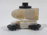 Motorcycle with Side Car White Plastic Toy Car Vehicle