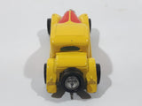 1986 Hot Wheels '37 Bugatti Yellow and Red Die Cast Toy Classic Luxury Car Vehicle