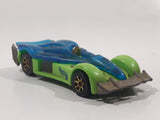 1996 Hot Wheels First Editions Road Rocket Green Die Cast Toy Car Vehicle