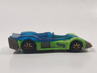 1996 Hot Wheels First Editions Road Rocket Green Die Cast Toy Car Vehicle