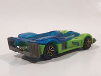 1996 Hot Wheels First Editions Road Rocket Green Die Cast Toy Car Vehicle