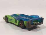 1996 Hot Wheels First Editions Road Rocket Green Die Cast Toy Car Vehicle