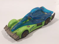 1996 Hot Wheels First Editions Road Rocket Green Die Cast Toy Car Vehicle