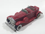 1986 Hot Wheels '31 Doozie Maroon Red Die Cast Toy Car Vehicle WW Malaysia