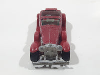 1986 Hot Wheels '31 Doozie Maroon Red Die Cast Toy Car Vehicle WW Malaysia