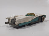 1991 Hot Wheels Street Beast White and Turquoise Die Cast Toy Car Vehicle