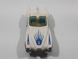 1991 Hot Wheels Street Beast White and Turquoise Die Cast Toy Car Vehicle