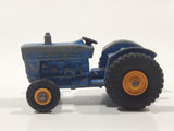 Vintage Lesney Matchbox Series No. 39 Ford Tractor Blue Die Cast Toy Farm Vehicle