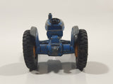 Vintage Lesney Matchbox Series No. 39 Ford Tractor Blue Die Cast Toy Farm Vehicle