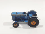Vintage Lesney Matchbox Series No. 39 Ford Tractor Blue Die Cast Toy Farm Vehicle