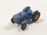 Vintage Lesney Matchbox Series No. 39 Ford Tractor Blue Die Cast Toy Farm Vehicle