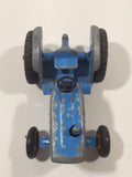 Vintage Lesney Matchbox Series No. 39 Ford Tractor Blue Die Cast Toy Farm Vehicle