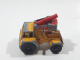 Vintage Lesney Matchbox Series No. 11 Taylor Jumbo Crane Yellow Die Cast Toy Car Vehicle