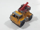 Vintage Lesney Matchbox Series No. 11 Taylor Jumbo Crane Yellow Die Cast Toy Car Vehicle