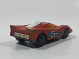 Vintage 1972 Lesney Matchbox Superfast No. 7 Hairy Hustler Amber Orange Die Cast Toy Car Vehicle