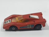 Vintage 1972 Lesney Matchbox Superfast No. 7 Hairy Hustler Amber Orange Die Cast Toy Car Vehicle