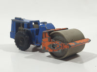 Vintage Corgi Juniors RayGo Rascal 600 Road Roller Blue and Orange Die Cast Toy Car Vehicle