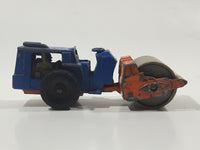 Vintage Corgi Juniors RayGo Rascal 600 Road Roller Blue and Orange Die Cast Toy Car Vehicle