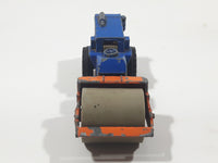 Vintage Corgi Juniors RayGo Rascal 600 Road Roller Blue and Orange Die Cast Toy Car Vehicle